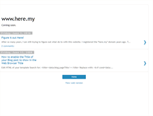 Tablet Screenshot of here.my
